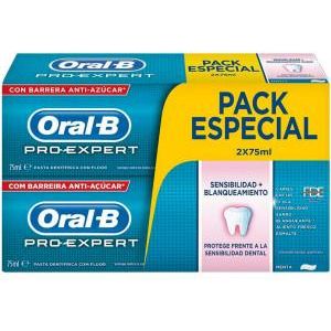 Oral-B Pro-Expert Toothpaste Sensitivity & Whitening 75ml Set 2 Pieces 2017