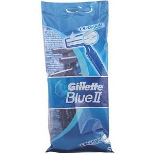 Gillette Blue II Chromium Coating 5 Units