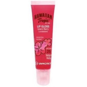 Hawaiian Tropic Lip Gloss Island Berry Spf25 Medium