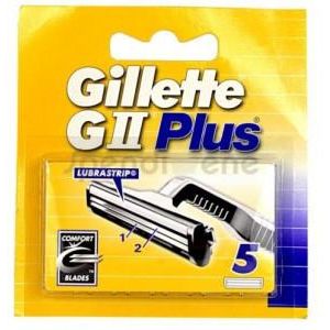 Gillette GII Plus Refill 5 Units