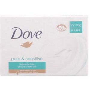Dove Pure And Sensitive Beauty Cream Bar 2x100g