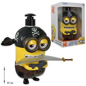 Cartoon Minions Pirate Figure 3D Shower Gel & Shampoo 500ml
