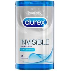 Durex Invisible Extra Thin Condoms 12 Unit