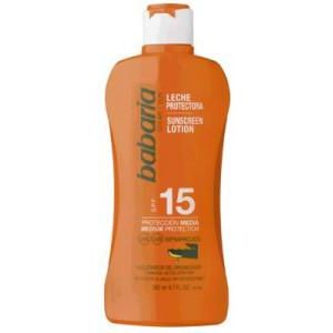 Babaria Sunscreen Lotion Spf15 Aloe Vera 200ml