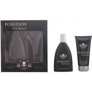 INSTITUTO ESPANOL Posseidon The Black Men Eau De Toilette Spray 150ml Set 2 Pieces