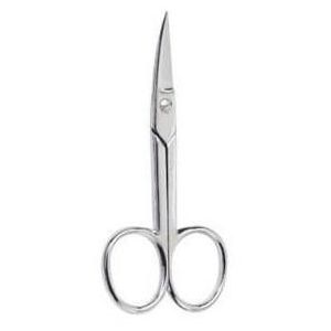 Beter Chrome Plated Curved Manicure Scissors 9cm