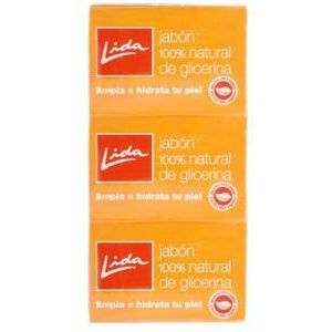 Lida Glycerin Natural Soap 3 Units