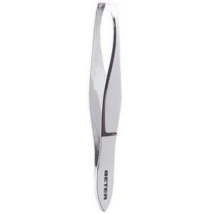 Beter Chrome Plated Straight Tip Tweezers