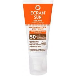 Ecran Sun Lemonoil Face And Neck Fluid Spf50 50ml