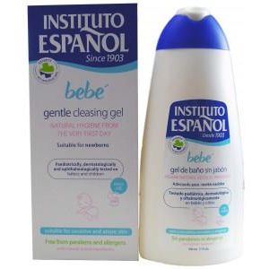 INSTITUTO ESPANOL Baby Bath Gel Without Soap Newborn Sensitive Skin Without Allergens 500ml