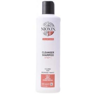 Nioxin System 4 Shampoo Colored Hair Volumizing Very Weak Fine Hair 300ml